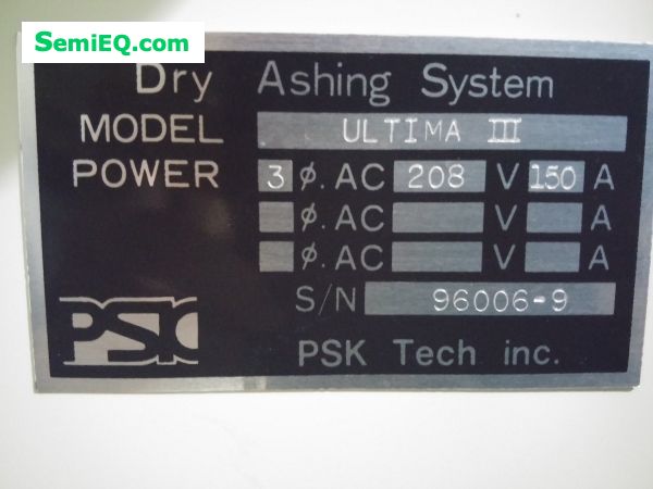PSK ULTIMA-3 PR Stripper - 中国半导体二手设备交易平台-半导体设备买卖的好帮手