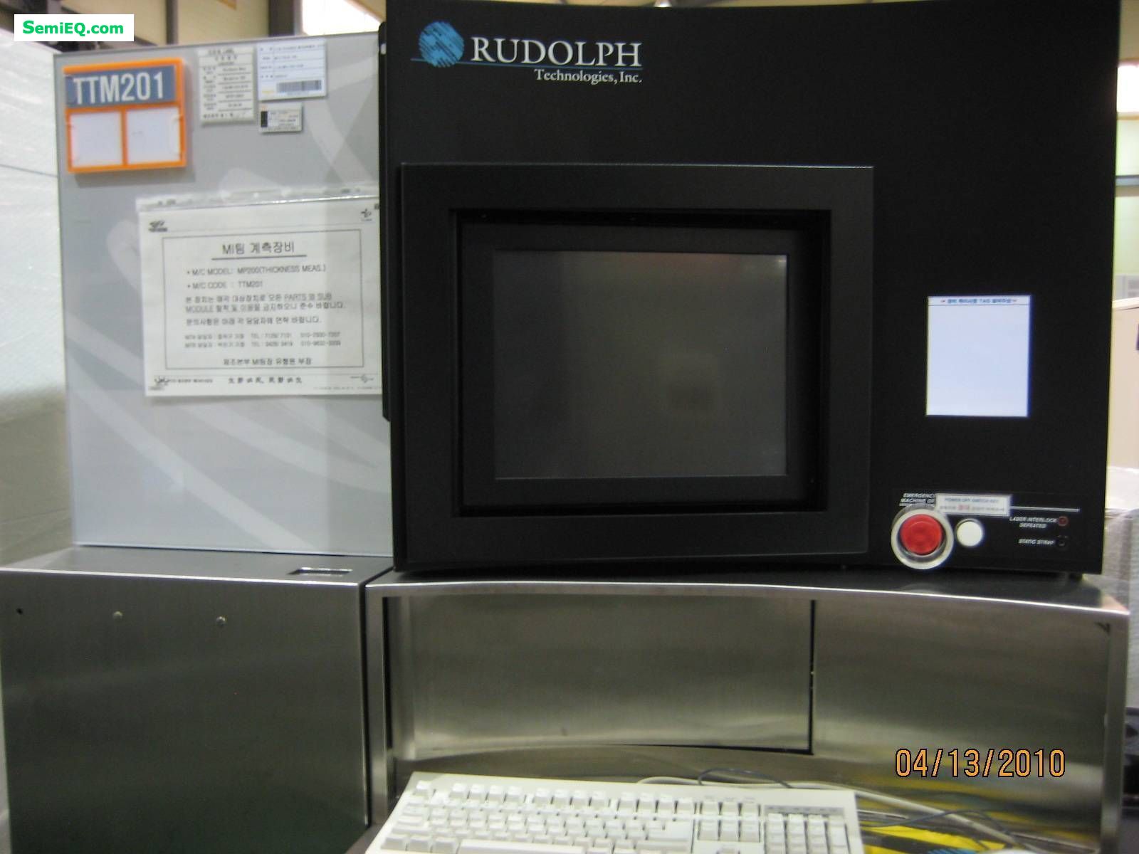Rudolph MP200 Film Thickness Measurement