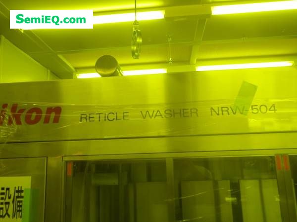 Nikon NRW-504 Wet Chemical Process