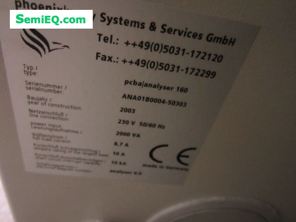 Phoenix PCBA/Analyzer160 X-ray