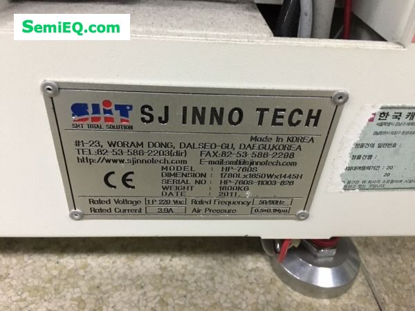 SJ Innotec HP-760S Screen printer