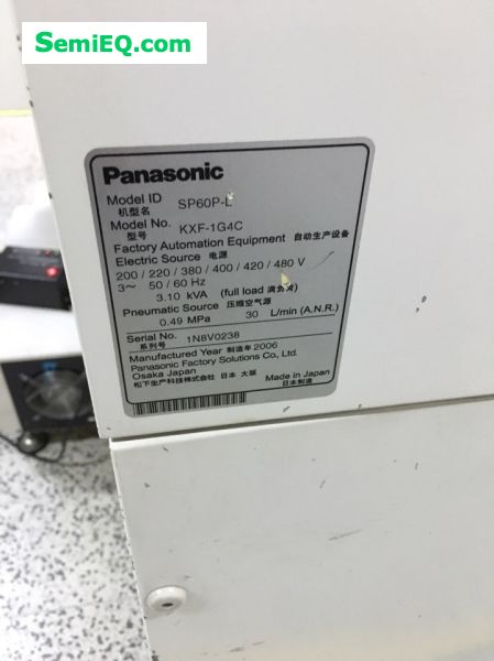 Panasonic SP60P-L Screen printer