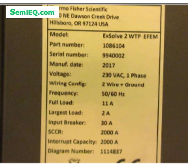 FEI ExSolve 2 WTP EFEM High Accuracy FIB