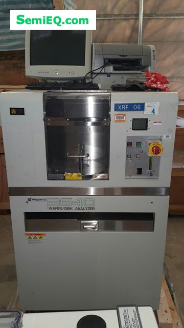 RIGAKU XPF3640 Wafer / Disk Analyzer (Handle not i